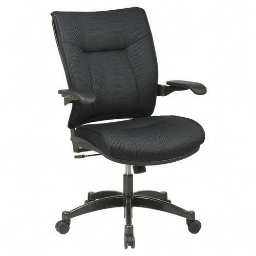 Office Star Products / Chair, Managerial, Mid-Back, 28-1/2x29x45, Black / OSP3700