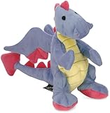 Sherpa Baby Dragon Periwinkle Dog Toy with Chew Guard Go Dog
