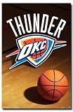 Oklahoma City Thunder NBA Logo Art Poster Print 22x34