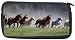 Wild Galloping Horses in Field Neoprene Pencil Case - pencilcase - Ipod Case - PSP Case, Game Boy DS Case, etc.. - UNISEX - Ideal gift for all occassions