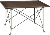 Perry Coffee Table, 31.5x20.75, BROWN PAINTED