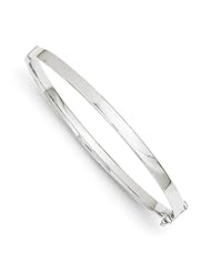 14k Wg 4mm Hinged Bangle