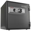 First Alert 2084F 1 Hour Steel Fire Safe with Combination Lock, 1.2 Cubic Foot, Gray