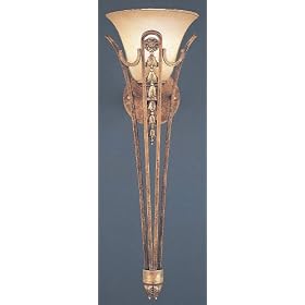 Fine Art Lamps European Crossroads 122150 Small 1-LT 60w (22H x 7W) Torchiere Lighting in... by Fine Art Lamps