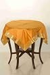Mustard Sari Table linen /tavle cloth / Topper - Custom Made