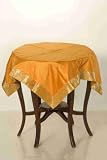 Mustard Sari Table linen /tavle cloth / Topper - Custom Made
