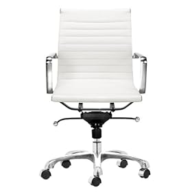 Zuo Modern Lider Office Chair, White