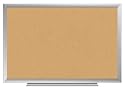 Board Dudes 24"x36" Aluminum Framed Cork Board (17021BDUA)