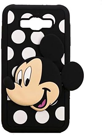Galaxy J7 Case 3D Minnie Mickey Cartoon Animal Series Soft Silicone Case For Samsung Galaxy J7 J700 J700F (Mickey-Mouse)
