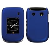 BlackBerry Style 9670 Rubberized Hard Case - Titanium Blue