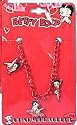 Betty Boop Red metal charm bracelet collectors item