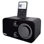 iHome iH10B AM/FM Table Radio and Speaker Dock for iPod (Black)