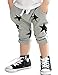 CM-Kid Boys' Pant Cotton Stars Cropped Harem Trousers Shorts 12M-6Y