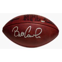 <b>Bill Cowher Autographed Wilson Pro Leather Football</b>
