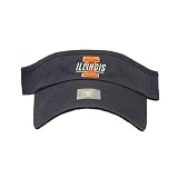 Illinois Fighting Illini Mascot NCAA Adjustable Visor (Team Color)