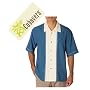 Cubavera Ivory Inset Panel Camp Shirt CM112