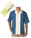 Cubavera Ivory Inset Panel Camp Shirt CM112