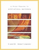 A First Course in Statistical Methods
