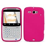 Hot Pink Gel Skin Case for HTC Status / ChaCha