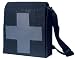 Freeset Cross Black Vegan Courier Bag