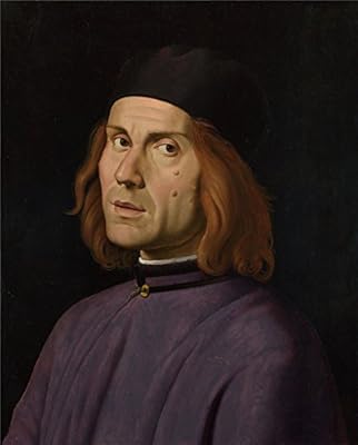 'Lorenzo Costa Portrait Of Battista Fiera ' Oil Painting, 30 X 37 Inch / 76 X 95 Cm ,printed On Perfect Effect Canvas ,this Imitations Art DecorativeCanvas Prints Is Perfectly Suitalbe For Bedroom Gallery Art And Home Decoration And Gifts