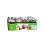 Ball Quilted Crystal Jelly Jars, 12 oz, 12-pack