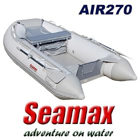 Seamax AIR270 9.0 Feet - High Pressure Air Mat Floor -V Hull Inflatable Boat by 