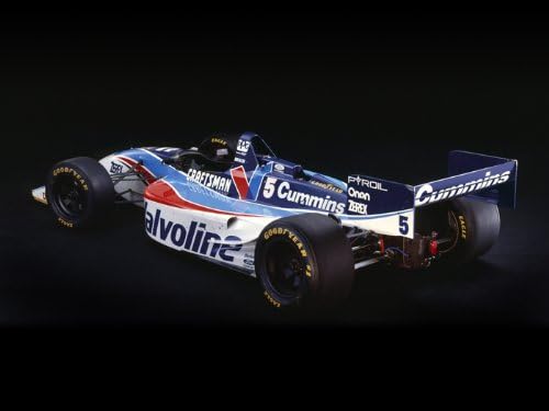 Archival Canvas and Photographic Limited Edition Art Print Reynard 95I Ford XB Cosworth Rear - 1995 28" x 36"