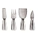 Oggi 4-Piece Stainless Steel Cheese Knife Set