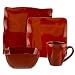 Bamboo 16-pc. Dinnerware Set - Red