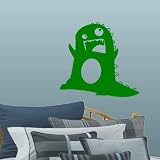 Green Large Dinosaur Monster Wall Decal