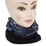 Womens/Ladies Patterned Multifunctional 8 in 1 Winter Headgear/Hat