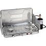 Century Tool 12,000 BTU 2-Burner Stainless Steel Ignition Stove with Tray