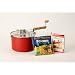 Kitchen & Housewares : Whirley Pop Stovetop Popcorn Popper with Red Pan