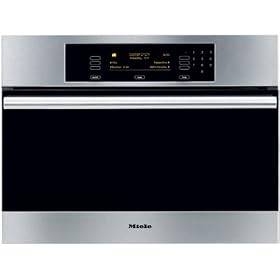 Miele : DG4082BL 24in Steam Oven with Convection Steam Cooking - Clean Touch Steel by Miele