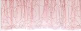 Mud Puddle Pink Window Valance by Sweet Potato
