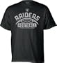 Oakland Raiders -Black- Gym Issue T-Shirt