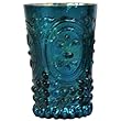 Mercury Glass Vintage Style Votive Holder . Tall