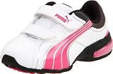 Puma Cell Tolero 3 V Sneaker (Toddler Little Kid Big Kid) - White Fandango Pink Puma Silver - 6 M US Toddler