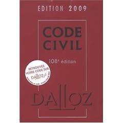 Code civil 2009