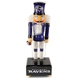 12" NFL Baltimore Ravens Wind Up Musical Christmas Nutcracker