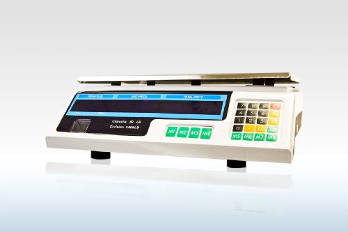 New 60 LB Digital Price Computing Food Scale Produce Meat