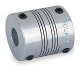 Coupling,4 Beam,Bore 3/16x1/8 In Runald Manufacturing PSR10-3-2-A