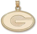 Georgia Bulldogs G 5/8 Pendant - 14KT Gold Jewelry