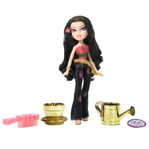 NIB Bratz Flower Girlz Doll Set Grow Real Flowers Nora Yasmin Sasha.
