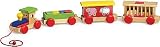 from HSL Train Gypsy With building bricks, shape game, animal trailer and engine. Size approx. 9 x 68 cm