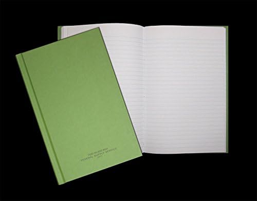 Green Military Log Book, Record Book, Memorandum Book, 5-1/2" X 8" Green Log Book (24/pack) NSN 7530-00-222-3521