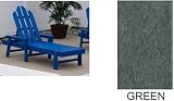Long Island Chaise Lounge - Green ( Green ) ( 38 &acute; H x 26.50 &acute; W x 76 &acute; D ) - B001AX1IXE