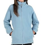 Trespass Girls Angara Fleece Jacket Blue Jay