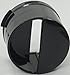 Whirlpool 2260518B Aftermarket Water Filter Cap for Refrigerators Fits Most Whirlpool and Kenmore Side by Side Refrigerators (Black)